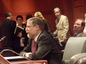 Steve Karp giving Legislative Testimony